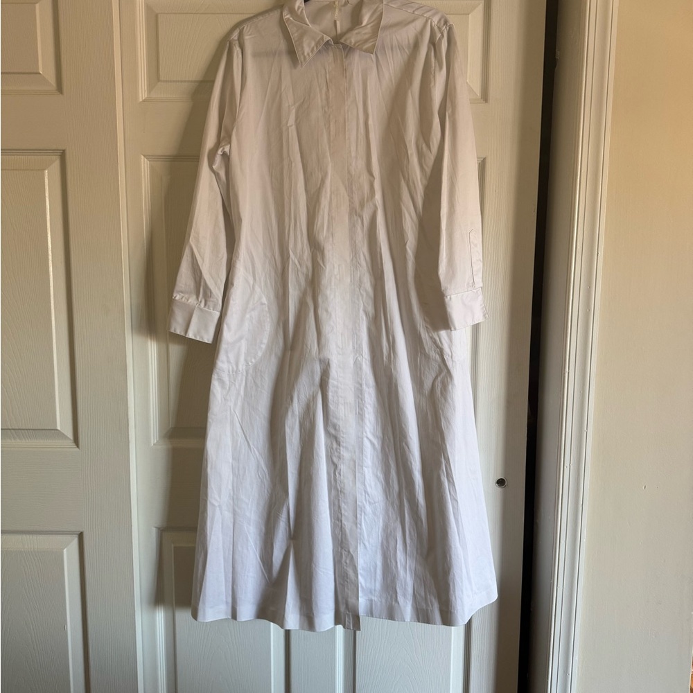 Norma Kamali Ivory Midi Dress